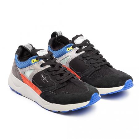 Мужские кроссовки Pepe Jeans London ORBITAL M-25 PRO PMS30568, черные