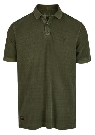 Мужское поло Camel Active Polo Shortsleeve 409965-7P11, оливковое