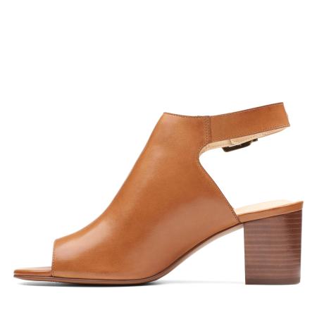 Женские босоножки Clarks Deloria Gia 26140100, коричневые