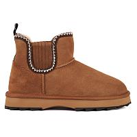 Sheepskin Fashion Higgie W13198 - Женские полусапоги из овчины (угги) EMU Australia, коричневые Sheepskin Fashion Higgie W13198 - Женские полусапоги из овчины (угги) EMU Australia, коричневые