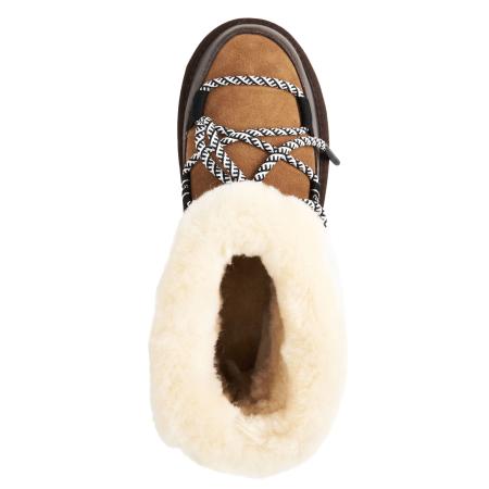 Женские снегоходы EMU Australia Sheepskin Fashion Blurred Micro W13129, бежевые