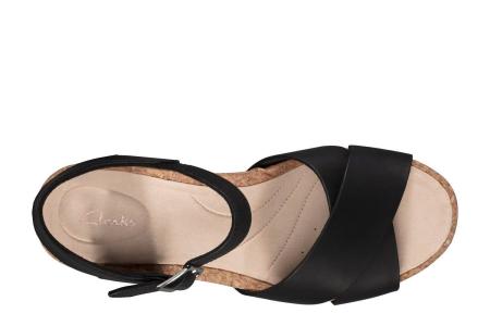 Женские босоножки Clarks Flex Sun 26150433, черные