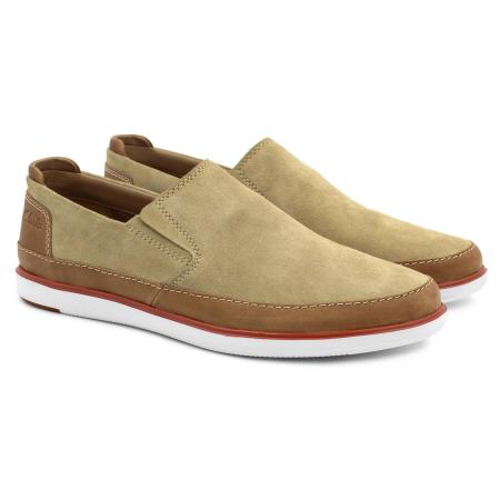 Мужские слипоны Clarks Bratton Step 26159694, песочные