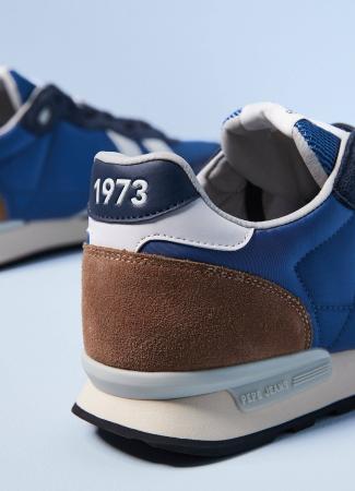 Мужские кроссовки Pepe Jeans London BRITT MAN URBAN PMS30754, синие