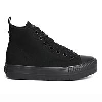 KAYA MID B52-3701-01 - Женские высокие кеды British Knights, черные
