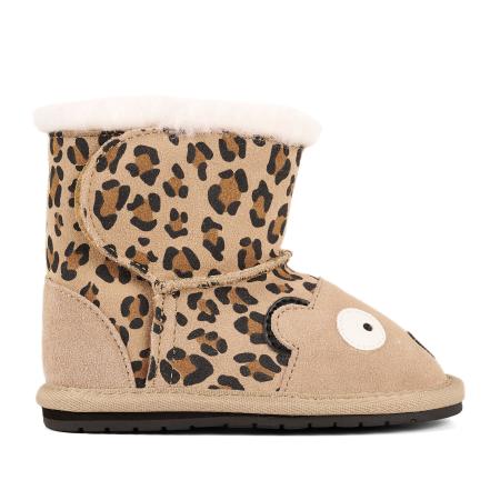 Детские ботинки EMU Australia Cheetah Walker B11105, песочные