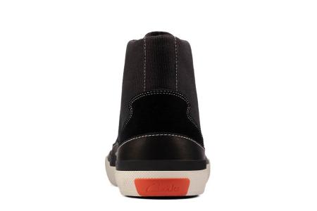 Женские высокие кеды Clarks Aceley Hi 26158441, черные