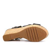 Clarks Elleri Plum 26171439 - Женские босоножки Clarks, черные Clarks Elleri Plum 26171439 - Женские босоножки Clarks, черные