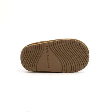 Детские тапочки EMU Australia Toddle Mintaro B12764, коричневые