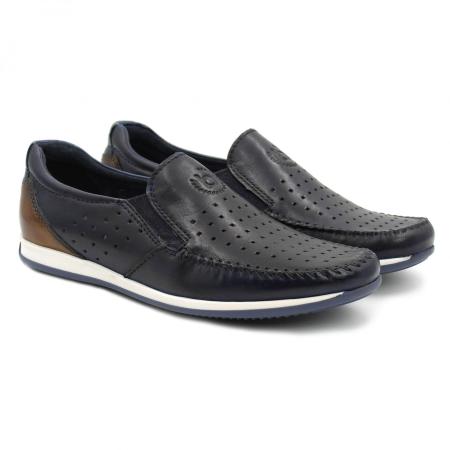 Мужские мокасины Bugatti Tomeo Mok 31190760-4100, синие