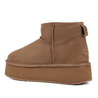 Stingers Stinger Micro Flatform W13082 - Женские угги EMU Australia, коричневые Stingers Stinger Micro Flatform W13082 - Женские угги EMU Australia, коричневые