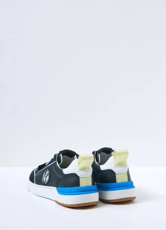 Детские кеды Pepe Jeans London BAXTER PATCH BOY PBS30524, синие