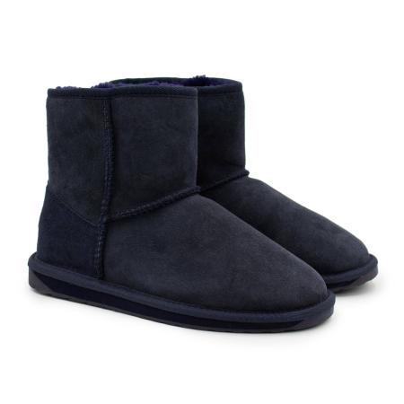 Женские полусапоги из овчины (угги) EMU Australia Stinger Mini W10003, синие