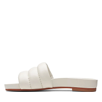 Clarks Pure Soft 26173701 - Женские сланцы Clarks, белые