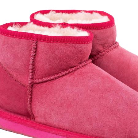 Женские ботинки из овчины (угги) EMU Australia Stinger Micro W10937 (жен. полусапоги из овчины (у W10937, фуксия