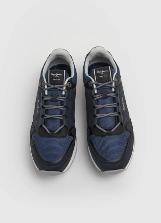 Мужские кроссовки Pepe Jeans London TOUR URBAN 22 PMS30884, синие