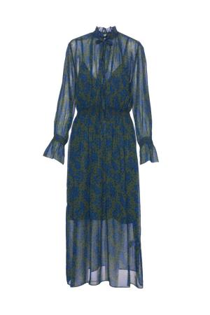 FALL FLOWER CRINKLE DRESS 4503103