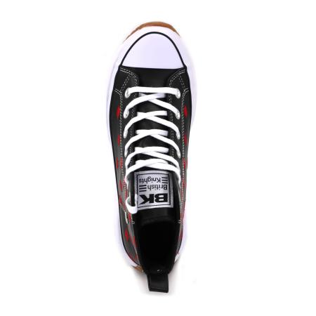 Женские высокие кеды British Knights KAYA MID FLY B52-3718-01, черные