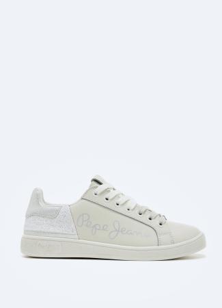 Женщины кеды Pepe Jeans London BROMPTON FUN PLS31133, белые Женщины кеды Pepe Jeans London BROMPTON FUN PLS31133, белые