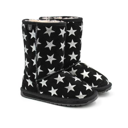 Детские угги EMU Australia Starry Night K11119, черные