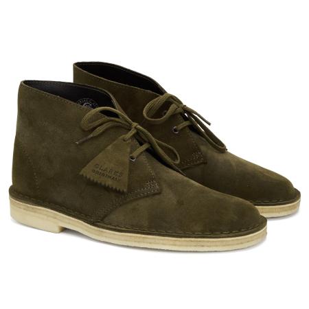 Женские дезерты Clarks Desert Boot. 26149441, оливковые Женские дезерты Clarks Desert Boot. 26149441, оливковые