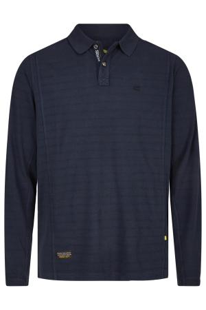 Мужское поло Camel Active Polo Long Sleeve 409865-8P01, синее