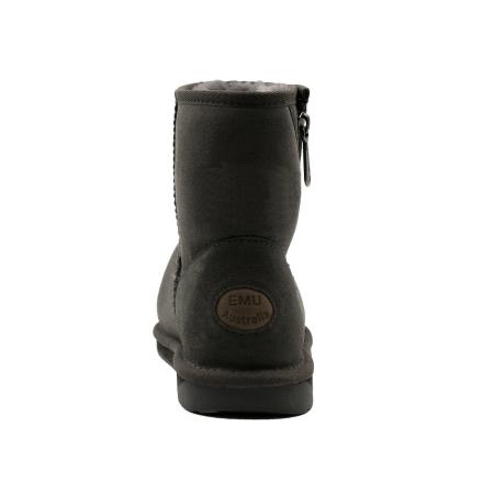 Женские полусапоги из овчины (угги) EMU Australia Wheaton Classic W12560, серые Женские полусапоги из овчины (угги) EMU Australia Wheaton Classic W12560, серые