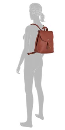 Женский рюкзак Tom Tailor Bags IDA 301058, коньячный