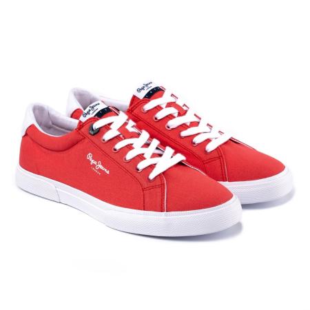 Мужские кеды Pepe Jeans London KENTON BASIC MAN PMS30604, красные