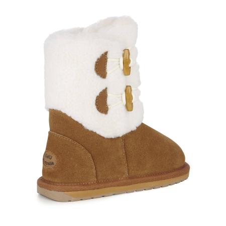Детские сапоги из овчины (угги) EMU Australia Burnet K12617, коричневые