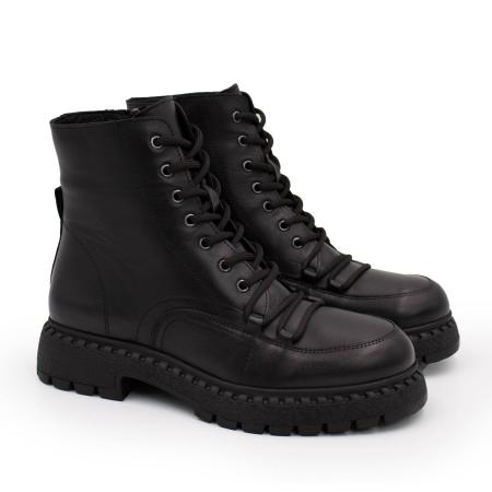 Женские высокие ботинки Bugatti 44412077-1000, черные Женские высокие ботинки Bugatti 44412077-1000, черные