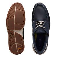 Clarks ATL Sail Go 26170333 - Мужские топсайдеры Clarks, синие