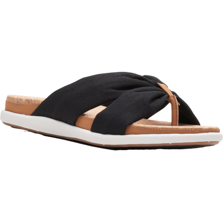 Женские сланцы Clarks Clarks Eliza Shore 26165063, черные