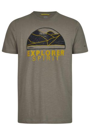 Мужская футболка Camel Active T-Shirt 409745-7T36, хаки