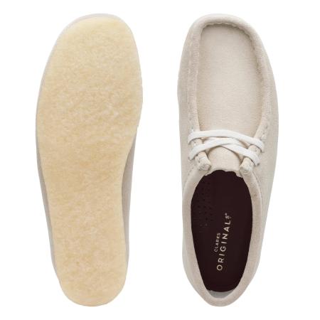 Женские полуботинки Clarks Wallabee. 26139127, серые