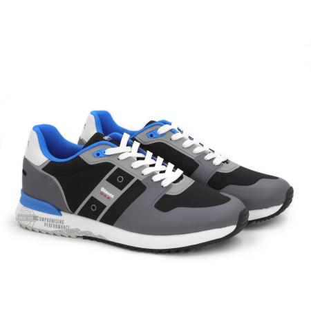 Мужские кроссовки Blauer HOXIE S4HOXIE02-RIP, серые Мужские кроссовки Blauer HOXIE S4HOXIE02-RIP, серые
