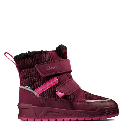 Детские сапоги Clarks Jumper Jump K 26153581, фуксия