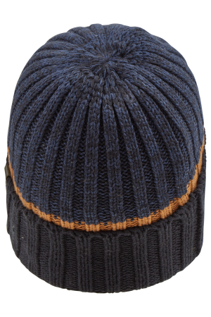 Мужская шапка Camel Active Knitted Beanie 406530-8M53, синяя