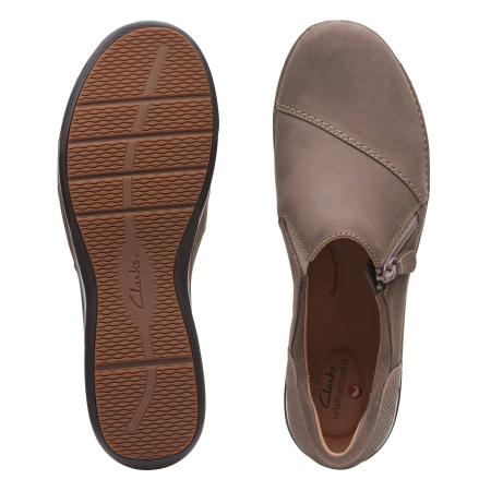 Женские полуботинки Clarks Appley Zip 26163522, коричневые