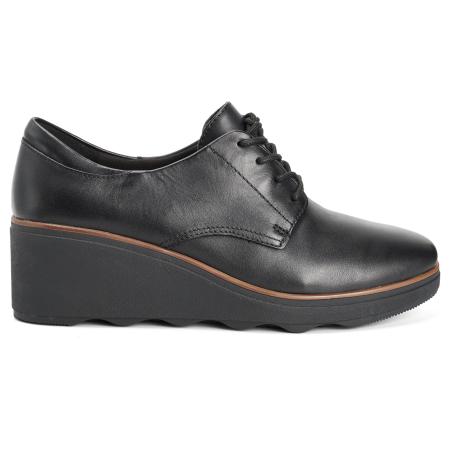 Женские дерби Clarks Mazy Hyannis 26153231, черные