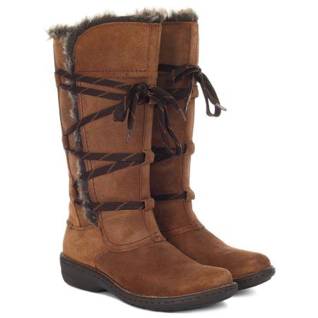 Женские сапоги Clarks Avington Hayes 26120453, коричневые Женские сапоги Clarks Avington Hayes 26120453, коричневые