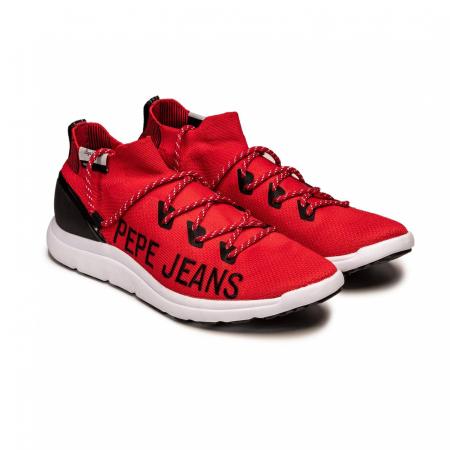 Мужские кроссовки Pepe Jeans London HIKE SUMMER PMS30521, красные Мужские кроссовки Pepe Jeans London HIKE SUMMER PMS30521, красные
