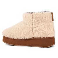 Stingers Stinger Micro Flatform Teddy W13187 - Женские полусапоги из овчины (угги) EMU Australia, белые
