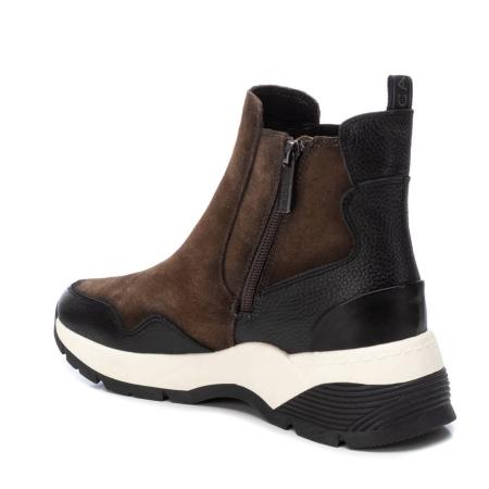 Женские челси CARMELA LEATHER LADIES ANKLE BOOTS 160162, коричневые