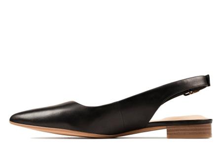 Женские туфли с закрытым мыском/открытой пяткой Clarks Laina15 Sling 26148860, черные
