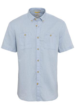 Мужская рубашка Camel Active Shortsleeve Shirt 409219-1S49, голубая