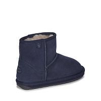 Wallaby Mini K10103 - Детские полусапоги из овчины (угги) EMU Australia, синие
