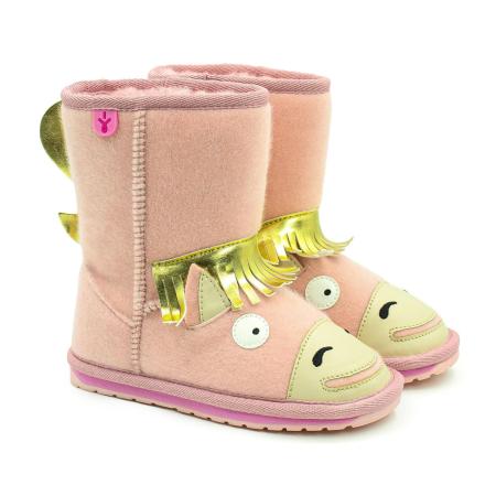 Детские угги EMU Australia Little Pony K11586, розовые Детские угги EMU Australia Little Pony K11586, розовые