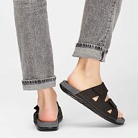 ABERDEEN 2 STRAPS MAN F321471004 - Мужские пантолеты SCHOLL, черные ABERDEEN 2 STRAPS MAN F321471004 - Мужские пантолеты SCHOLL, черные