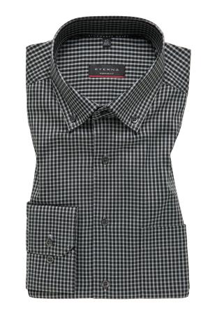 Мужская рубашка ETERNA 4051-35-X18U, черная